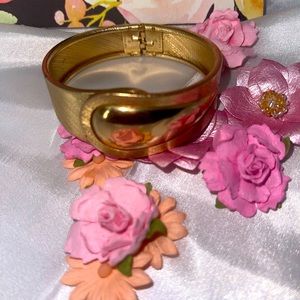 Vintage Large Gold Vermeil Bangle